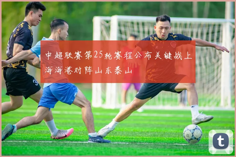 中超联赛第25轮赛程公布关键战上海海港对阵山东泰山