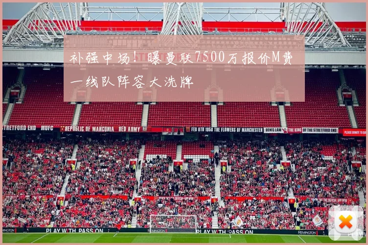 补强中场!曝曼联7500万报价M费 一线队阵容大洗牌